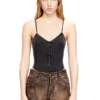 t-ley Mermer desenli nervürlü jarse tanga bodysuit