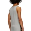 t-lifty-burn-art Yanan plastik baskı desenli tül tank top