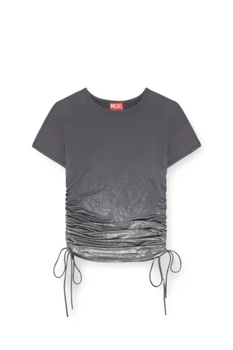 t-rey Yanları büzgülü jersey üst