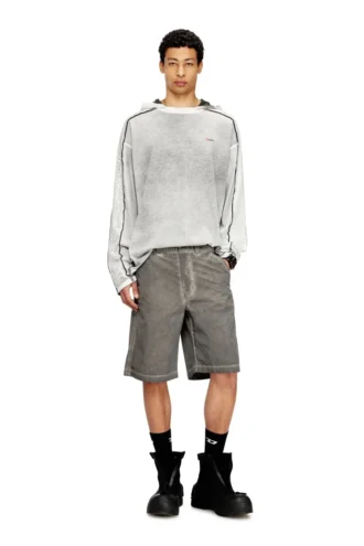 t-riven-ls-hood Renkli sprey desenli pamuklu kapüşonlu sweatshirt