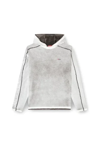 t-riven-ls-hood Renkli sprey desenli pamuklu kapüşonlu sweatshirt