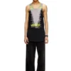t-shan Şarkı sözleri baskılı tank top