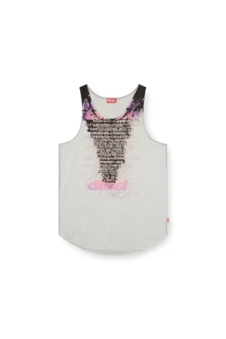 t-shan Şarkı sözleri baskılı tank top