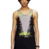 t-shan Şarkı sözleri baskılı tank top