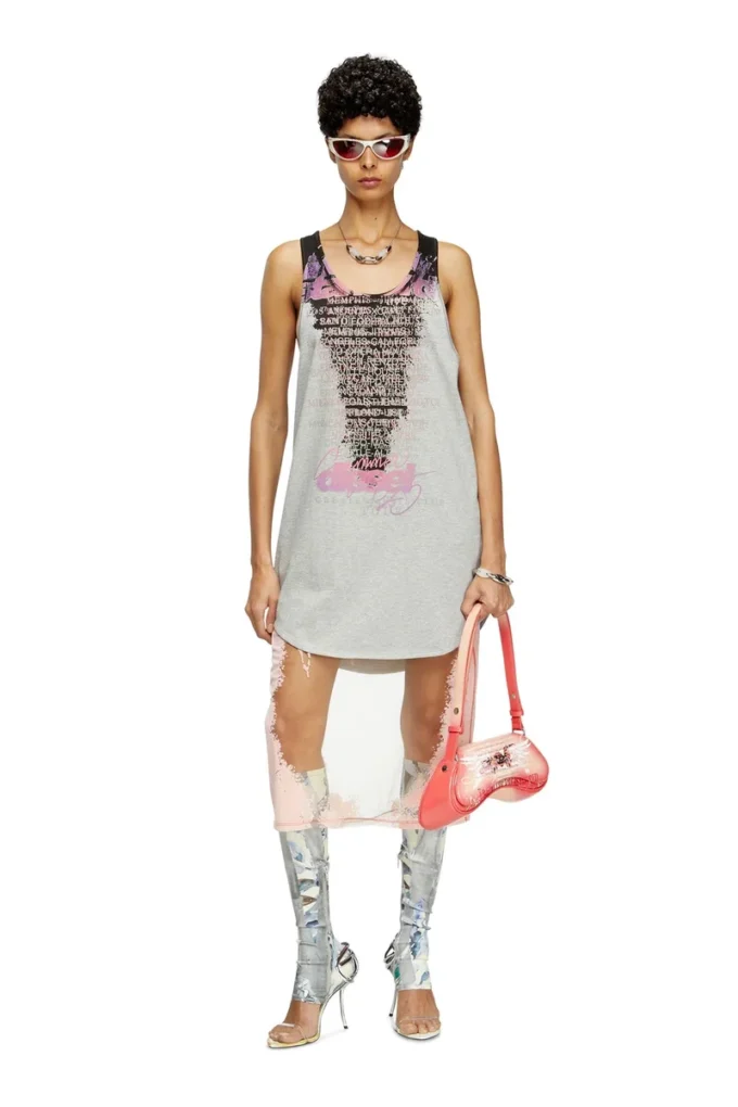 t-shan Şarkı sözleri baskılı tank top