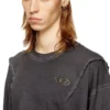 t-thug-t-shirt Soluk efektli uzun kollu tişört