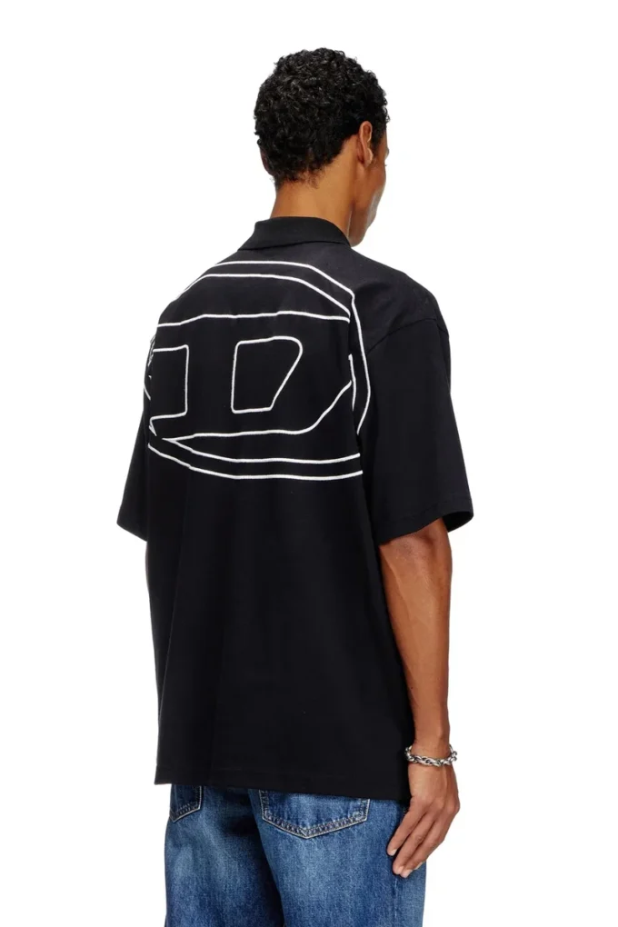t-vort-megoval-d Maxi oval D nakışlı polo gömlek