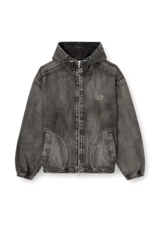 thugjack Soluk denim kapüşonlu ceket