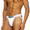 umbr-jockythreepack Önünde logo bulunan üçlü jockstrap paketi