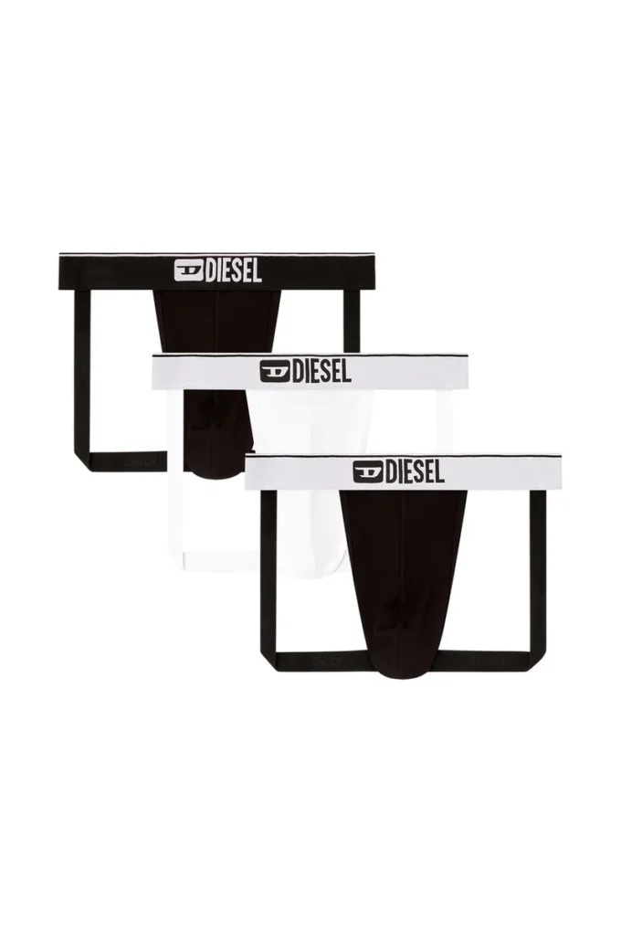 umbr-jockythreepack Önünde logo bulunan üçlü jockstrap paketi