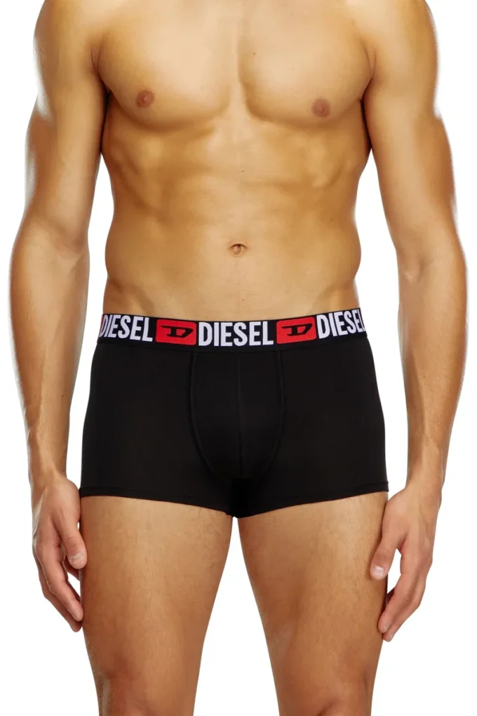 umbx-damienthreepack Üçlü paket, bel kısmında logo desenli boxer şort