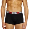 umbx-damienthreepack Üçlü paket, bel kısmında logo desenli boxer şort