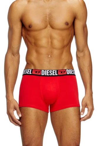 umbx-damienthreepack Üçlü paket, bel kısmında logo desenli boxer şort