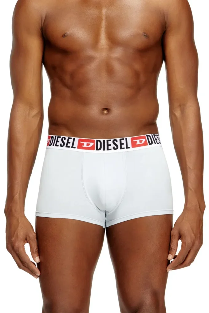 umbx-damienthreepack Üçlü paket, bel kısmında logo desenli boxer şort