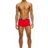 umbx-damienthreepack Üçlü paket, bel kısmında logo desenli boxer şort