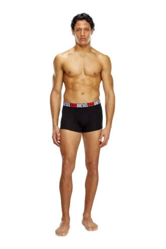 umbx-damienthreepack Üçlü paket, bel kısmında logo desenli boxer şort