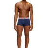 umbx-damienthreepack Üçlü paket, bel kısmında logo desenli boxer şort