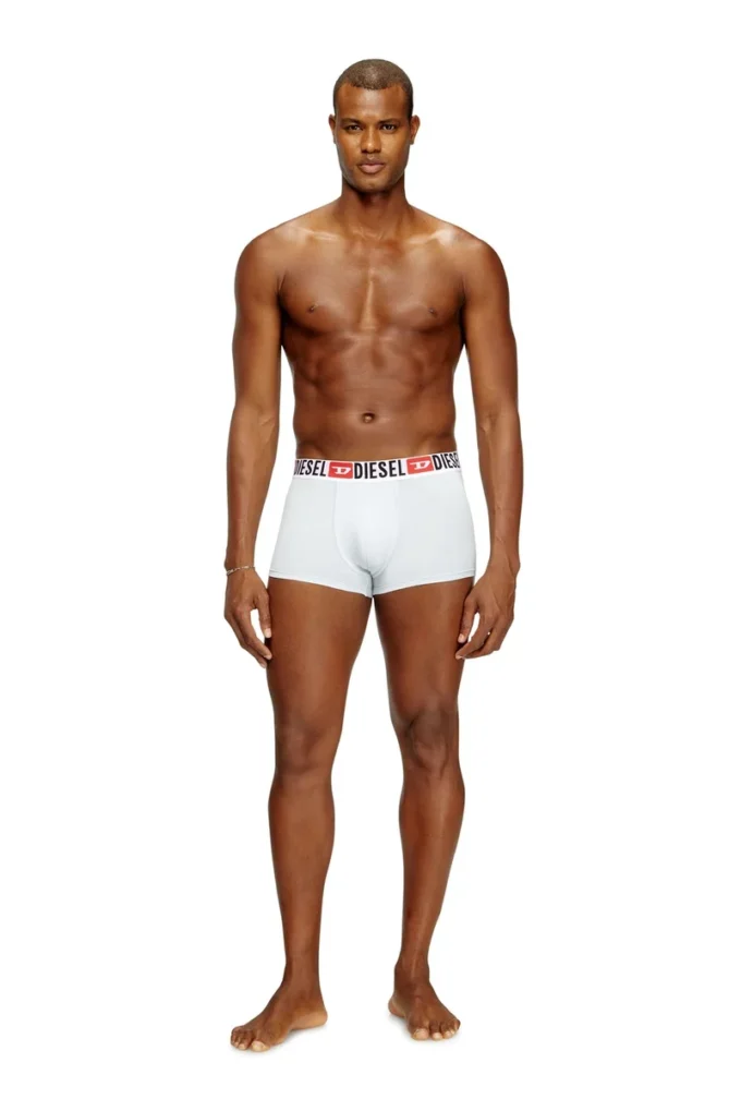 umbx-damienthreepack Üçlü paket, bel kısmında logo desenli boxer şort