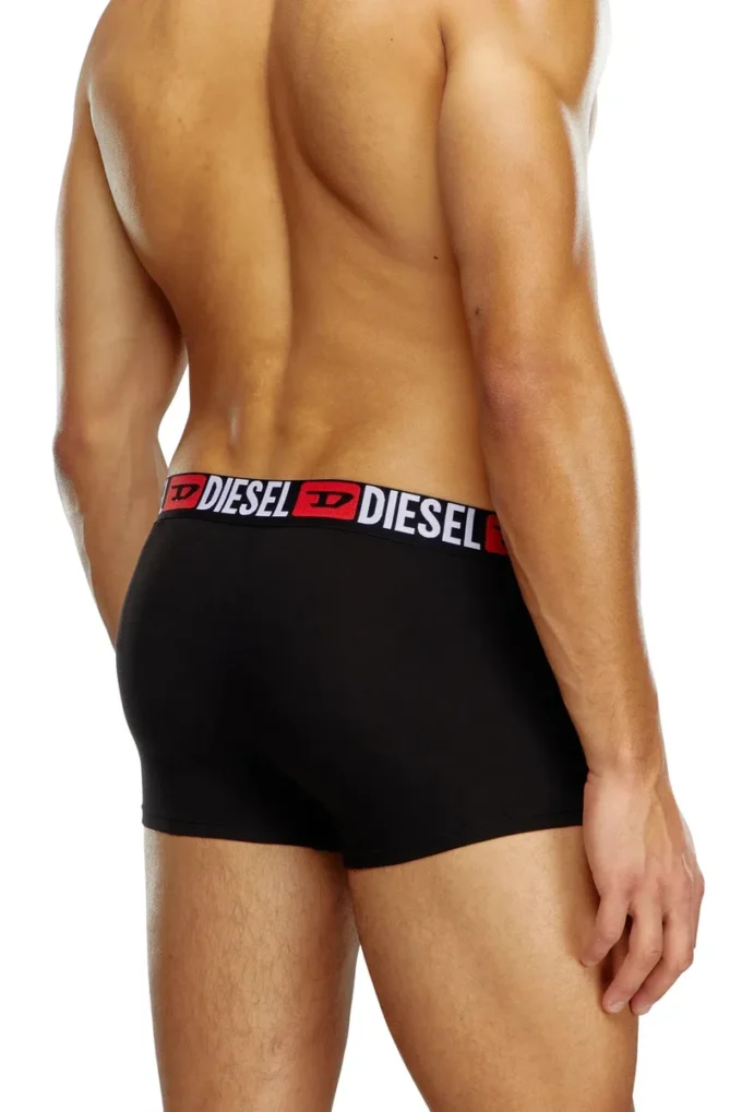 umbx-damienthreepack Üçlü paket, bel kısmında logo desenli boxer şort