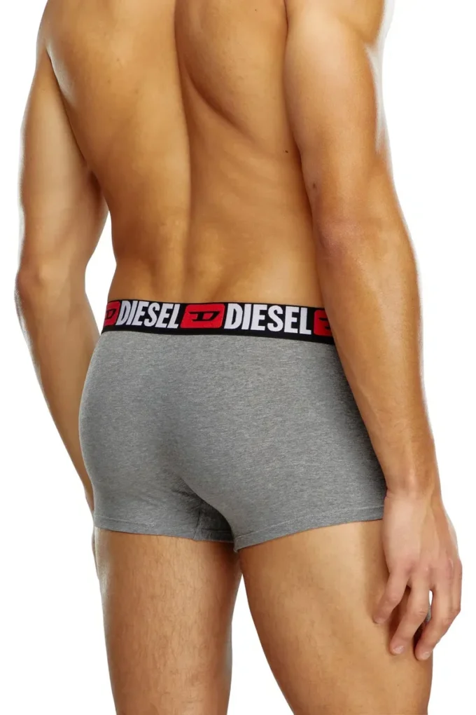 umbx-damienthreepack Üçlü paket, bel kısmında logo desenli boxer şort