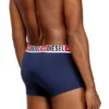 umbx-damienthreepack Üçlü paket, bel kısmında logo desenli boxer şort