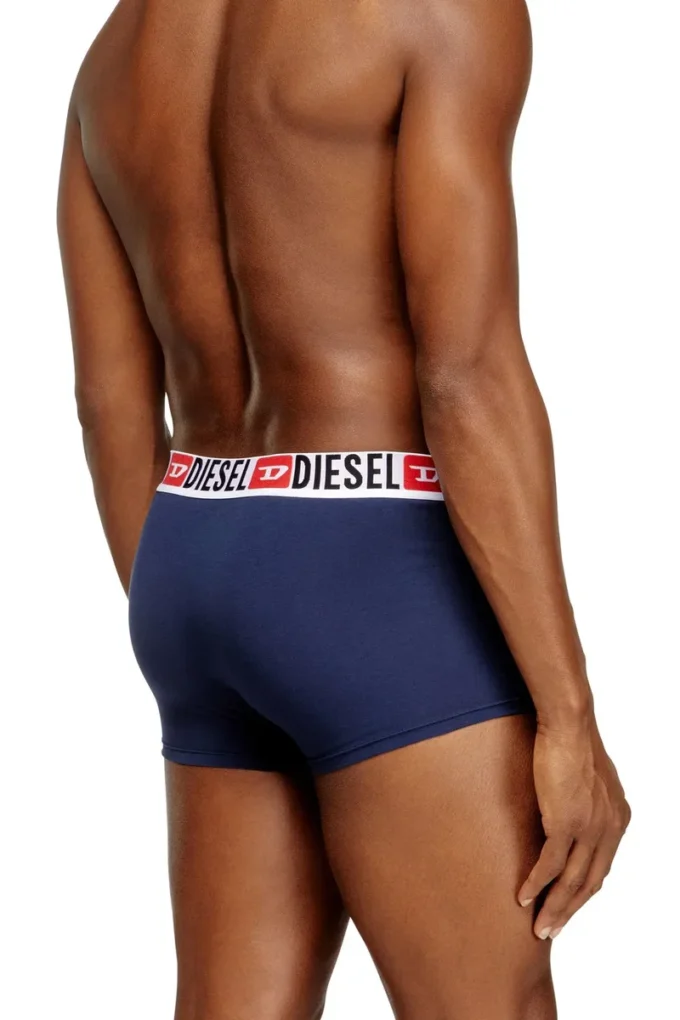 umbx-damienthreepack Üçlü paket, bel kısmında logo desenli boxer şort