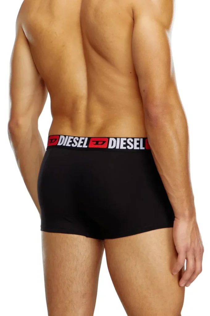 umbx-damienthreepack Üçlü paket, bel kısmında logo desenli boxer şort