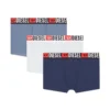 umbx-damienthreepack Üçlü paket, bel kısmında logo desenli boxer şort