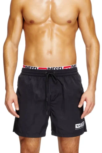 visper-41-d-core Logo baskılı orta boy mayo şort