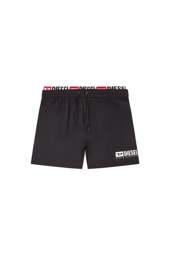 visper-41-d-core Logo baskılı orta boy mayo şort