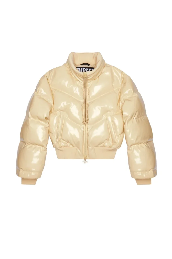 w-crema Kapitone vinil kuş tüyü bomber ceket w-crema Kapitone vinil kuş tüyü bomber ceket