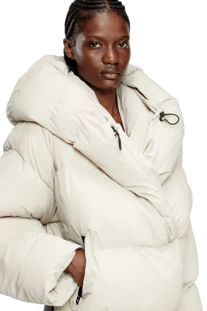 w-iley-t1 Çift esnek naylon sargılı puffer