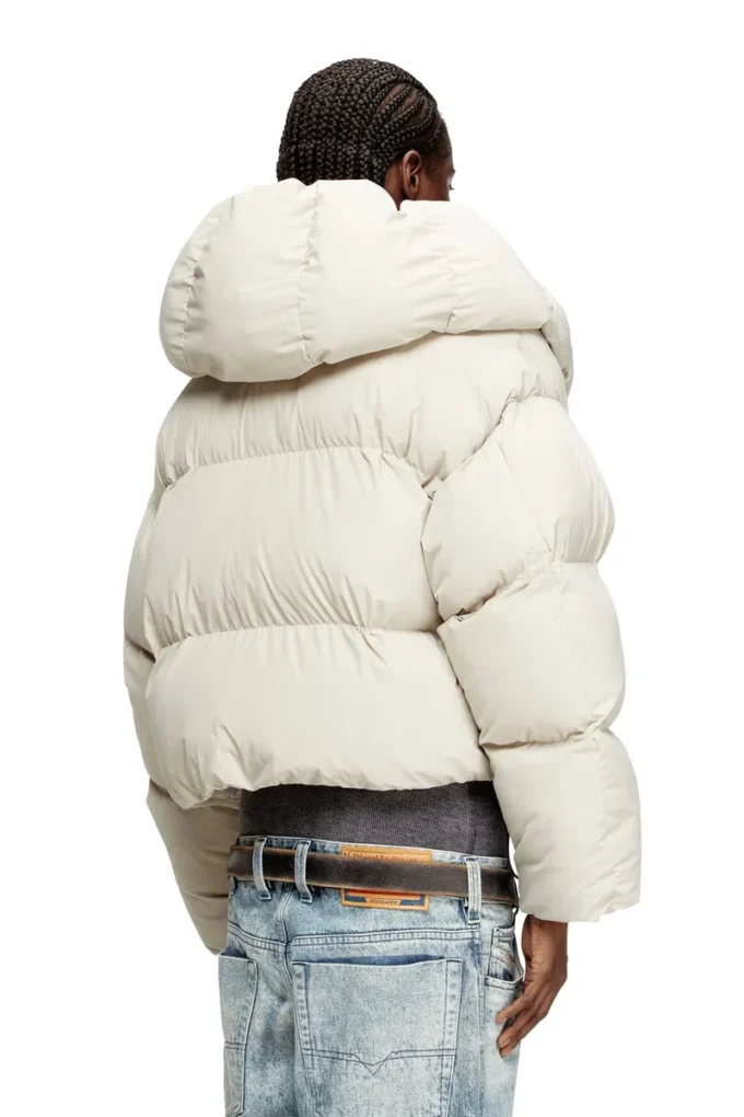 w-iley-t1 Çift esnek naylon sargılı puffer