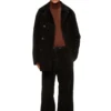 w-otis İşlenmiş kadife pea coat w-otis İşlenmiş kadife pea coat