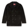 w-otis İşlenmiş kadife pea coat w-otis İşlenmiş kadife pea coat