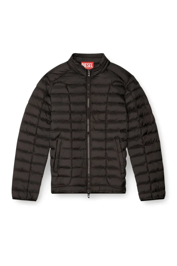 w-pilot Hafif naylon puffer ceket w-pilot Hafif naylon puffer ceket