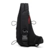 zip-d crossbody x Zip-D-Sling çanta, ekose jakarlı dış yüzey