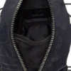 zip-d crossbody x Zip-D-Sling çanta, ekose jakarlı dış yüzey